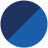 0523 | Blu navy/Blu reflex